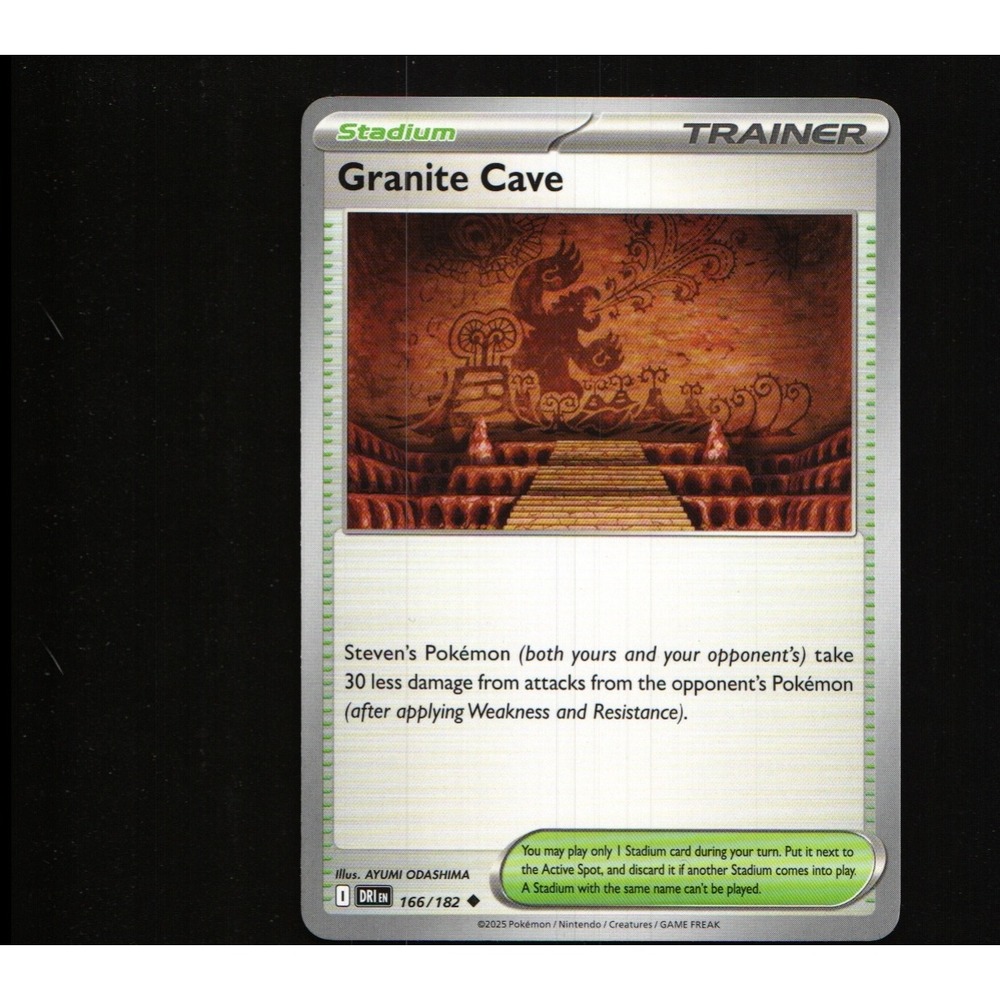 Granite Cave 166/182 Uncommon Destined Rivals Pokemon